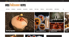 Desktop Screenshot of grosshalloweenrecipes.com